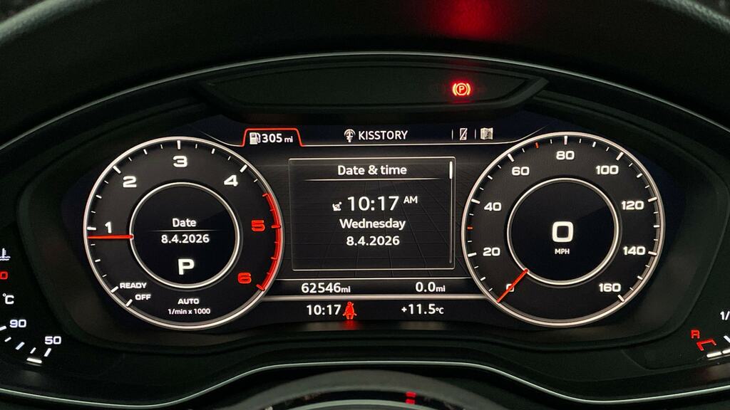 Audi A4 Avant S Line White #13
