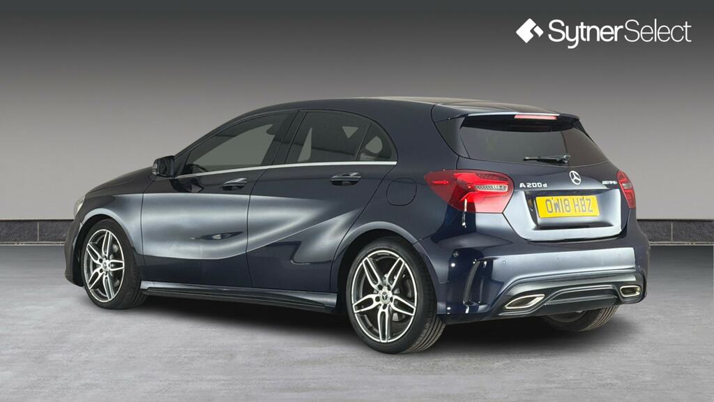 Mercedes-Benz A Class A200d Amg Line Premium Plus OW18HBZ Blue #2