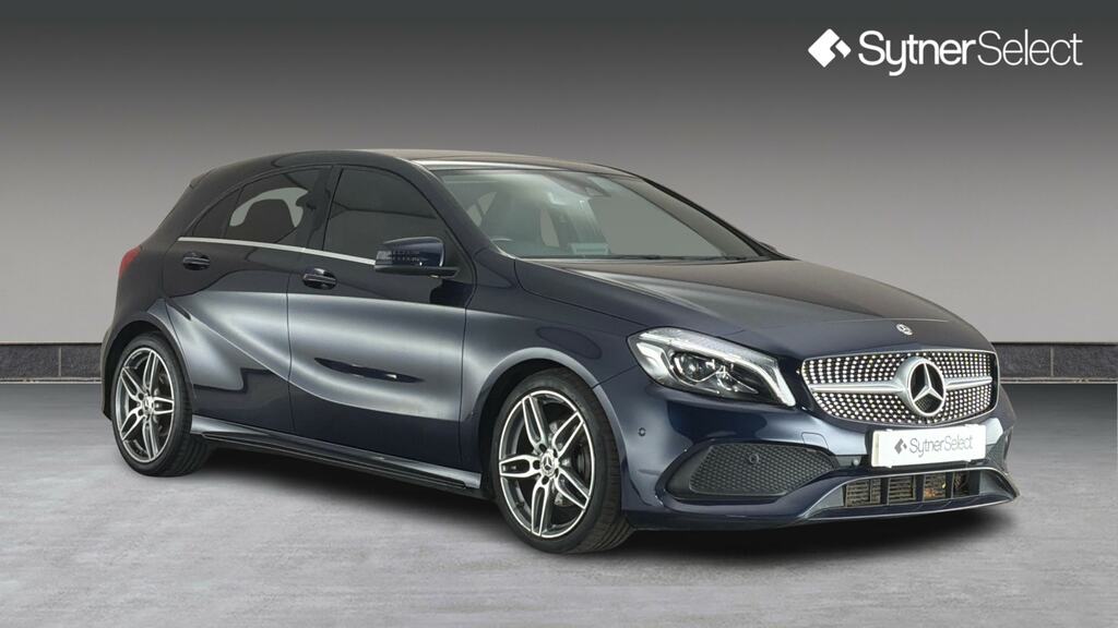 Mercedes-Benz A Class A200d Amg Line Premium Plus OW18HBZ Blue