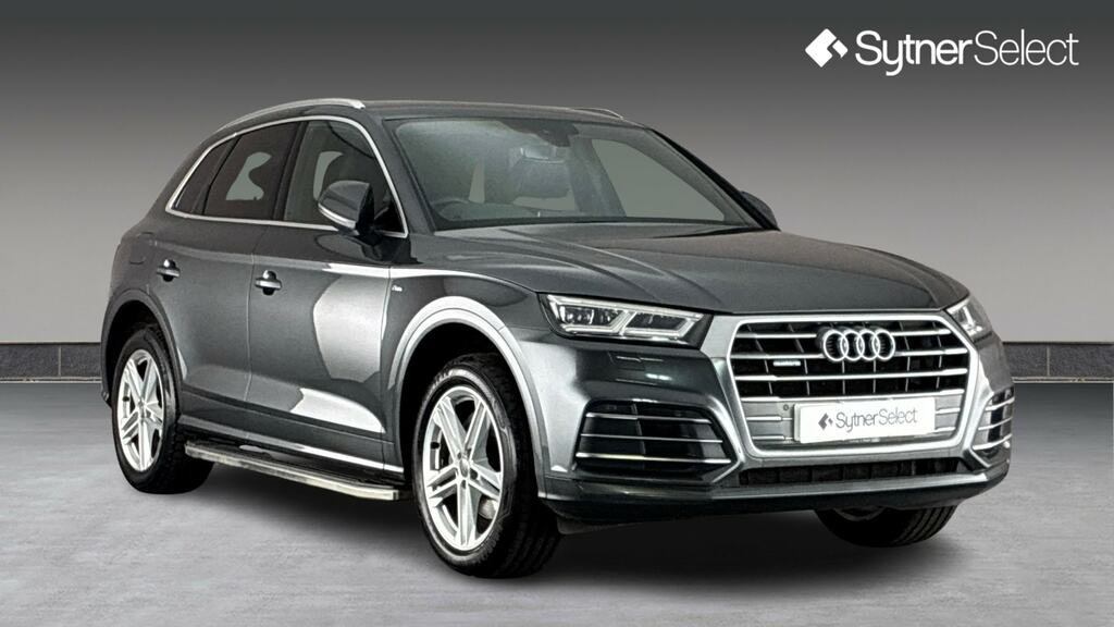 Audi Q5 2.0 Tdi Quattro S Line S Tronic RV18ZTF Grey