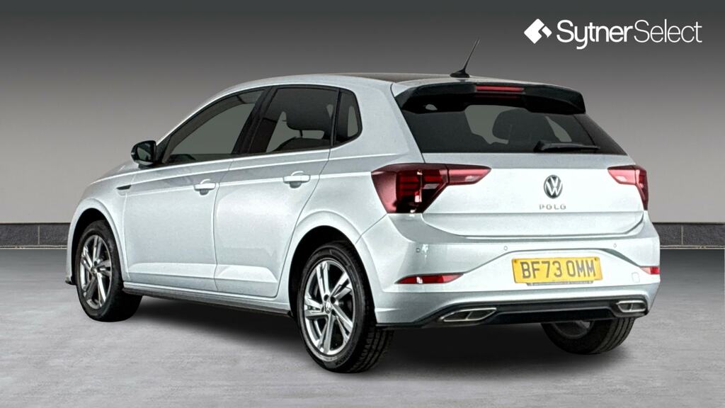 Volkswagen Polo 1.0 Tsi 95 R-line Dsg BF73OMM Silver #2