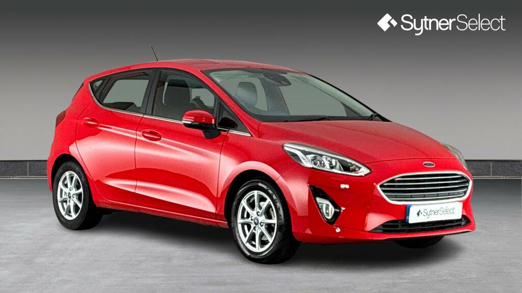 Ford Fiesta 1.0 Ecoboost Zetec FL67OCJ Red