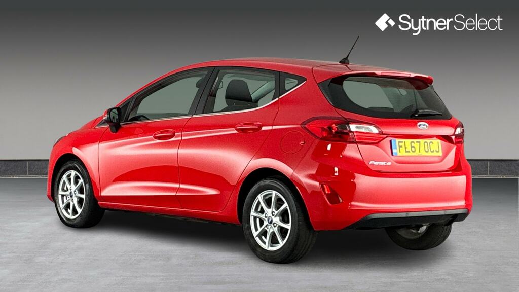 Ford Fiesta 1.0 Ecoboost Zetec FL67OCJ Red #2