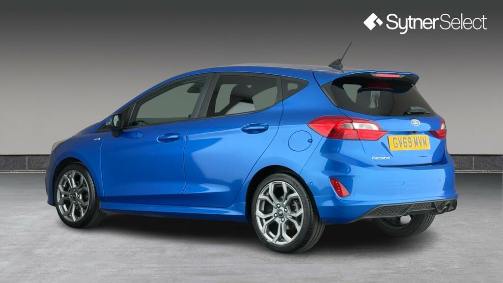 Ford Fiesta 1.0 Ecoboost 95 St-line Edition GV69MVM Blue #2