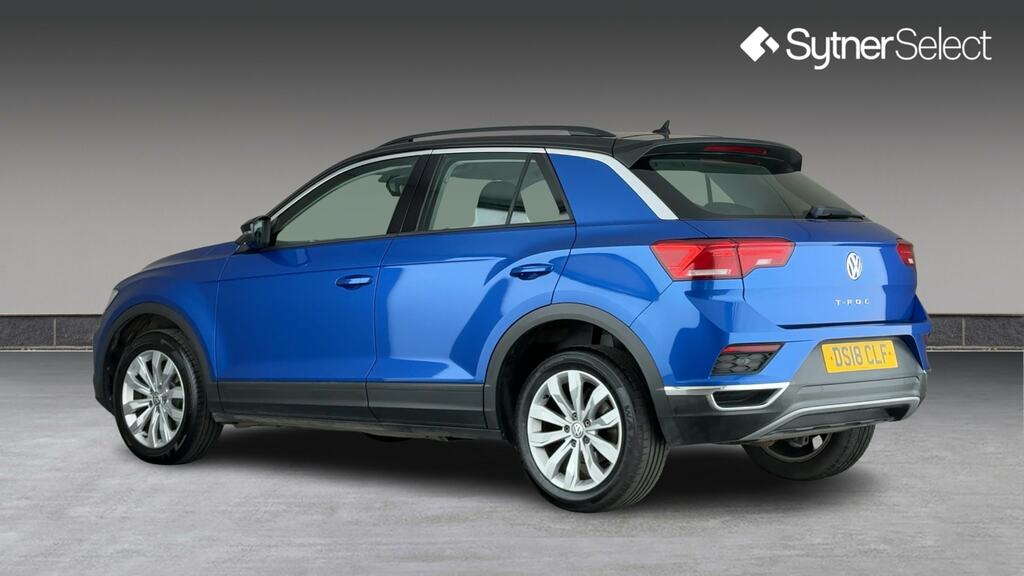 Volkswagen T-Roc 1.5 Tsi Evo Se Dsg Blue #2