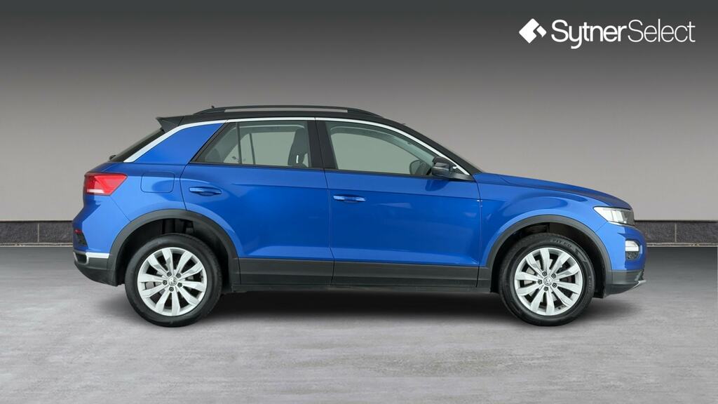 Volkswagen T-Roc 1.5 Tsi Evo Se Dsg Blue #3