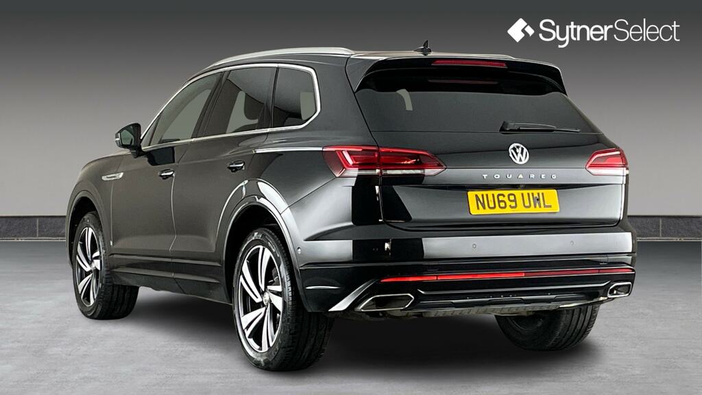Volkswagen Touareg 3.0 V6 Tdi 4Motion R-line Tech Tip NU69UWL Black #2
