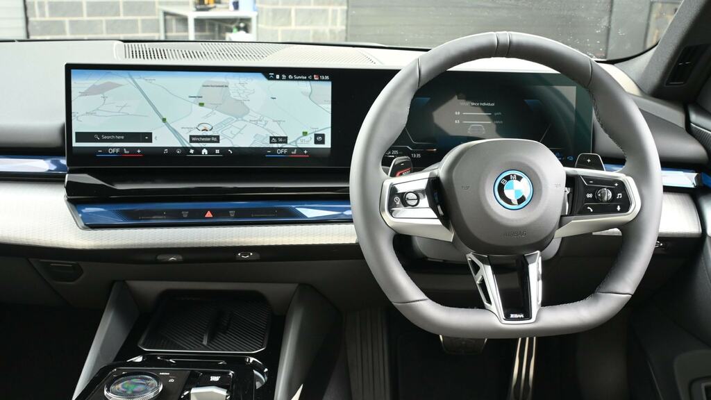 BMW 5 Series 530E M Sport Grey #5