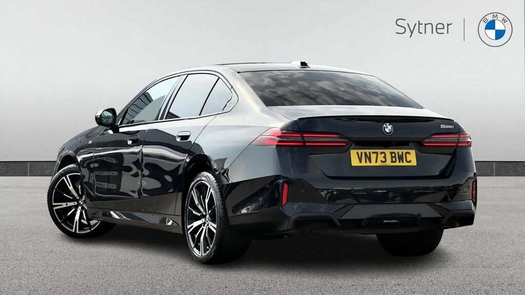 BMW 5 Series 520I M Sport Pro Black #2