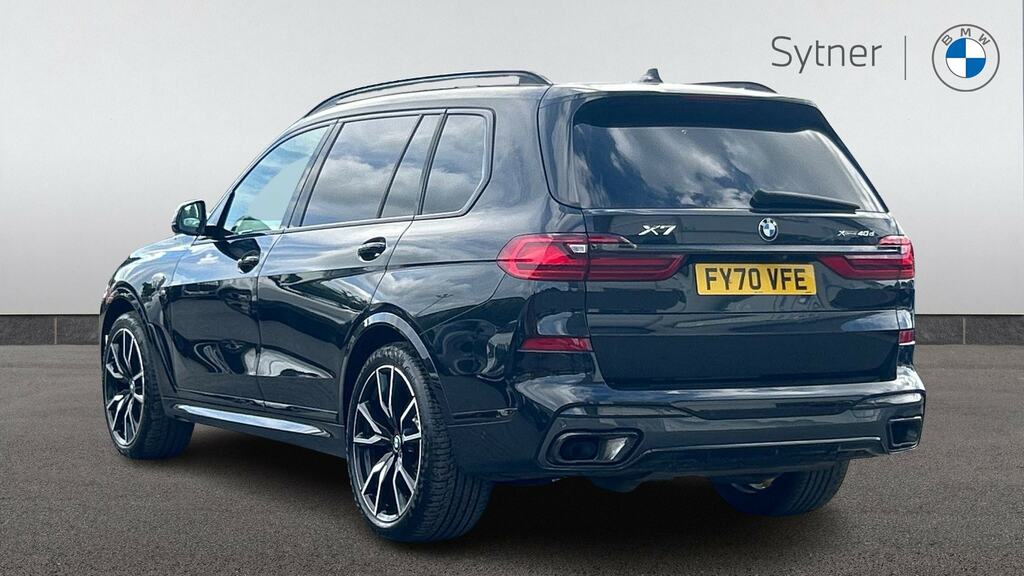 BMW X7 Xdrive40d Mht M Sport Step FY70VFE Black #2