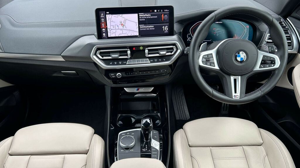 BMW X3 Xdrive M40i Mht VF22UAM Blue #4