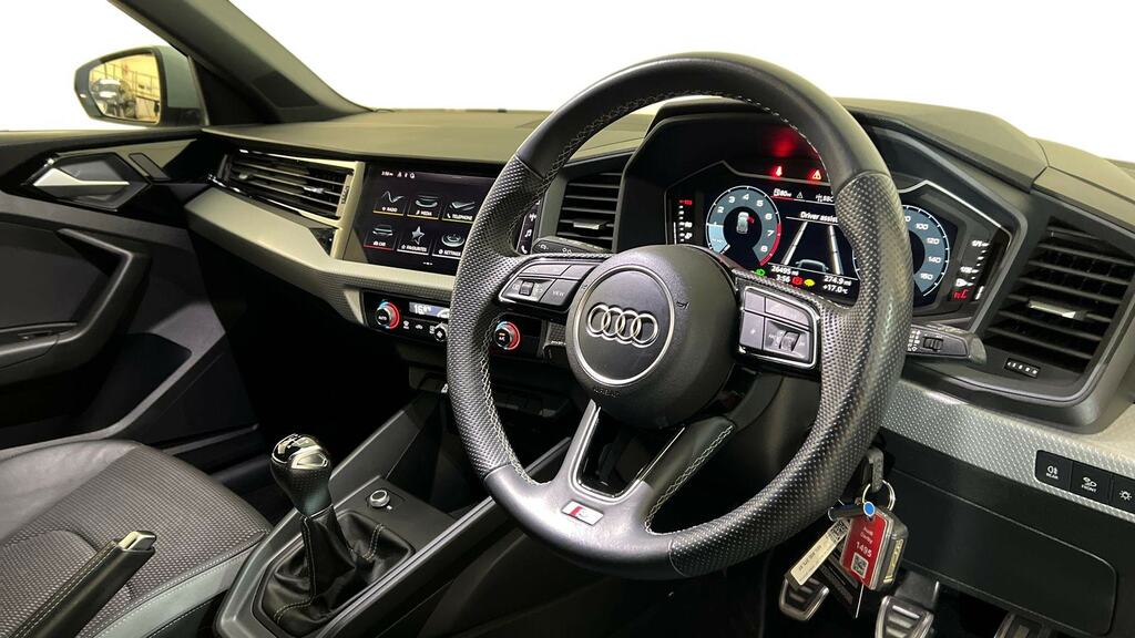Audi A1 25 Tfsi S Line FG72JVA Grey #6