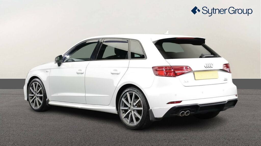 Audi A3 2.0 Tdi 184 Quattro Black Edition S Tronic 7 N123BRE White #2