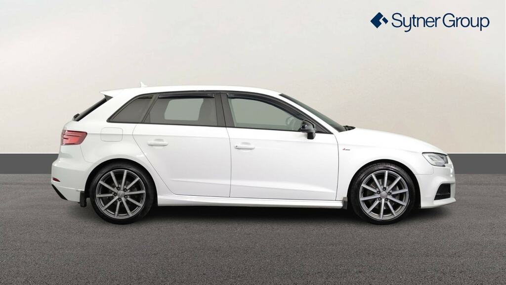 Audi A3 2.0 Tdi 184 Quattro Black Edition S Tronic 7 N123BRE White #3