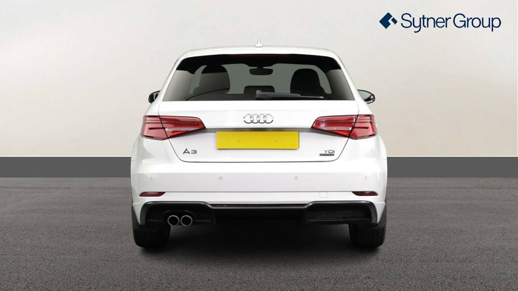 Audi A3 2.0 Tdi 184 Quattro Black Edition S Tronic 7 N123BRE White #5