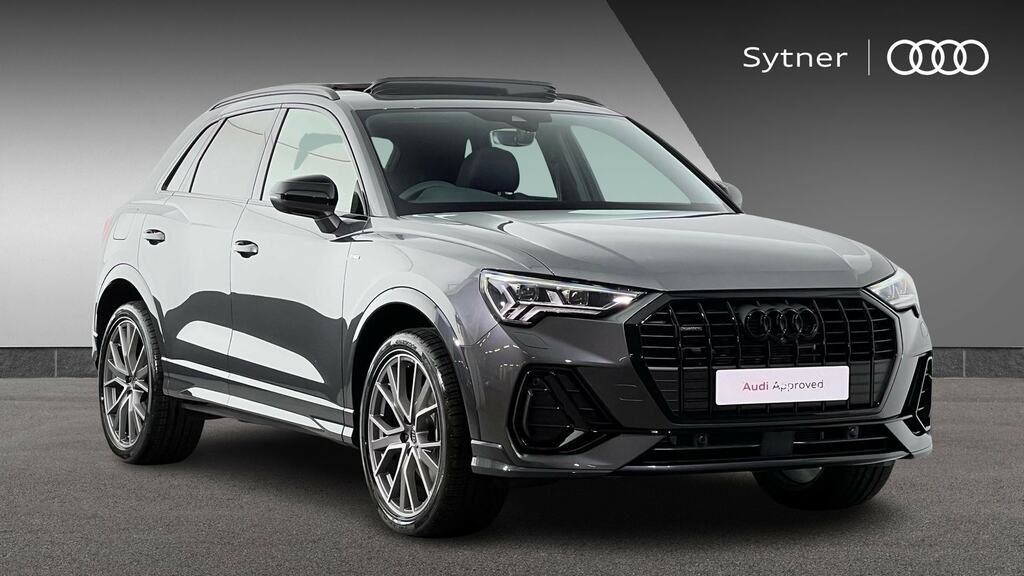 Audi Q3 40 Tdi 193 Qtro Black Ed S Tronic Tech Pro FE75YGJ Grey