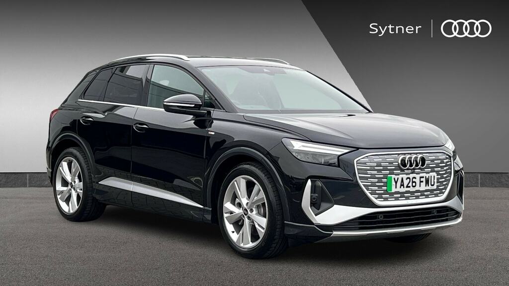 Audi Q4 E Tron 210Kw 45 82Kwh S Line Leather Black