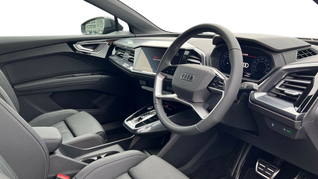 Audi Q4 E Tron 210Kw 45 82Kwh S Line Leather YA26FWU Black #6