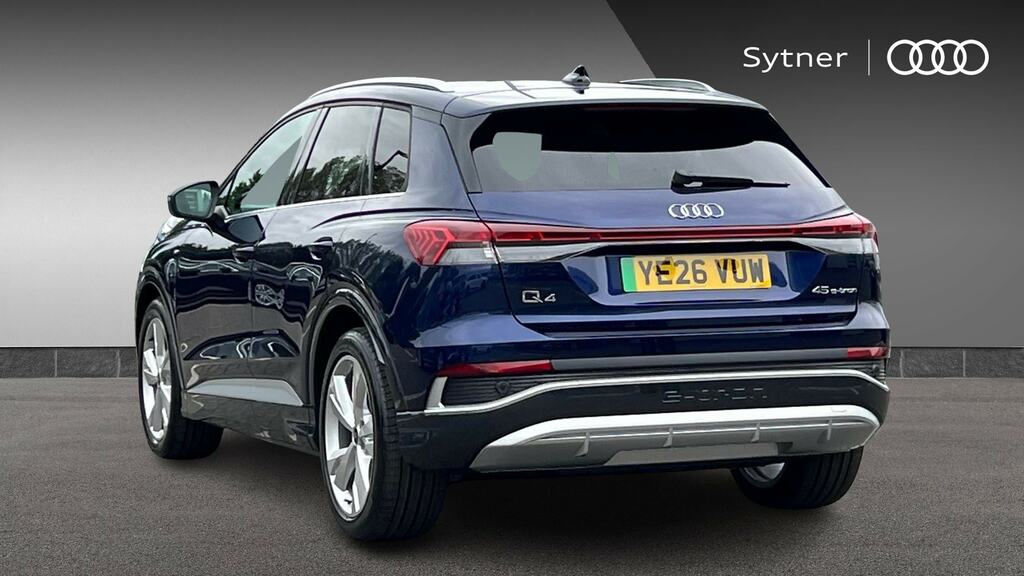 Audi Q4 E Tron 210Kw 45 82Kwh S Line Leather YE26VUW Blue #3