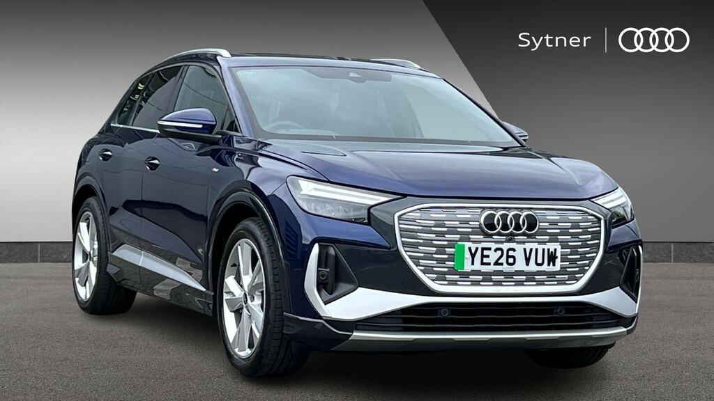 Audi Q4 E Tron 210Kw 45 82Kwh S Line Leather Blue