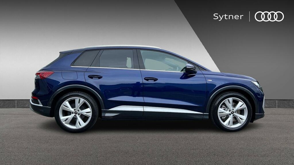 Audi Q4 E Tron 210Kw 45 82Kwh S Line Leather YE26VUW Blue #4