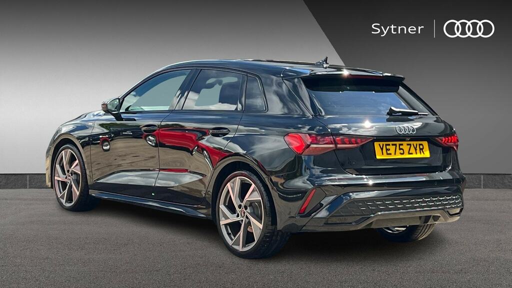 Audi A3 1.5 Tfsi 150 Black Ed S Tronic Tech Pack Pro YE75ZYR Black #3
