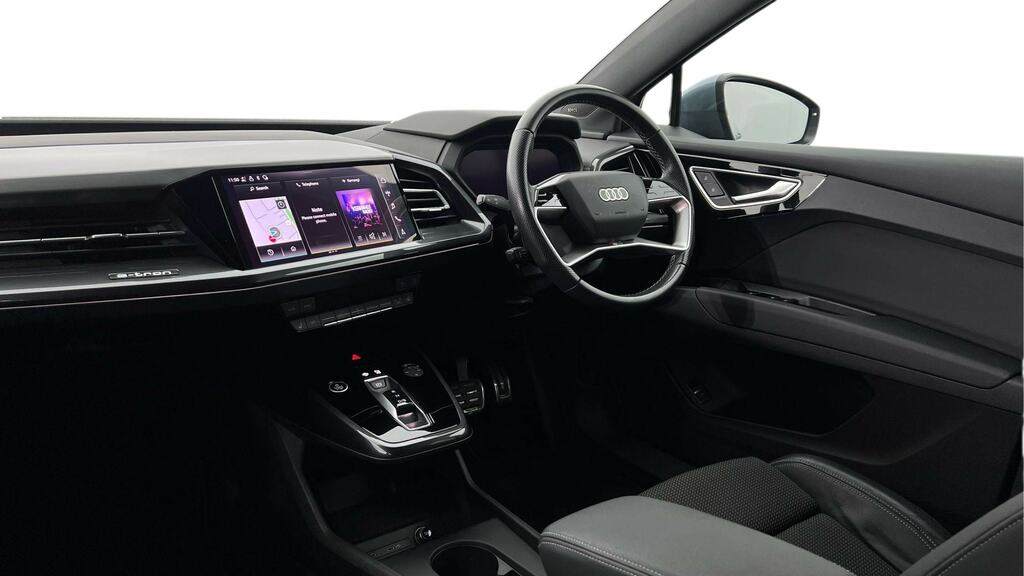 Audi Q4 E Tron 220Kw 50 Quattro 82Kwh S Line Cs Blue #2