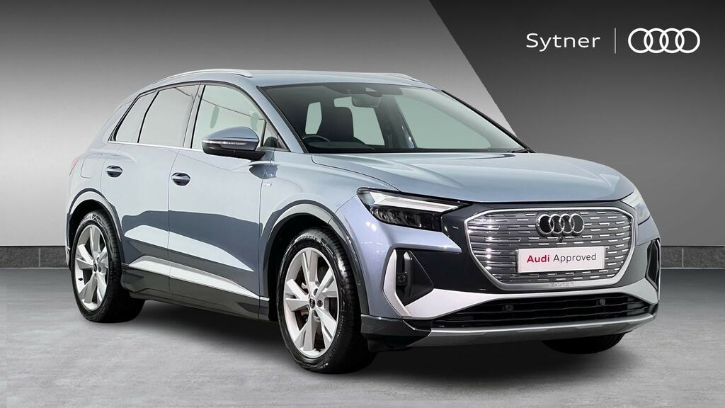 Audi Q4 E Tron 220Kw 50 Quattro 82Kwh S Line Cs Blue