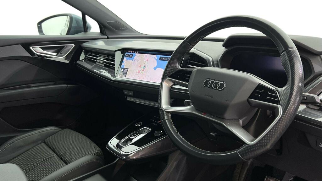 Audi Q4 E Tron 220Kw 50 Quattro 82Kwh S Line Cs Blue #6