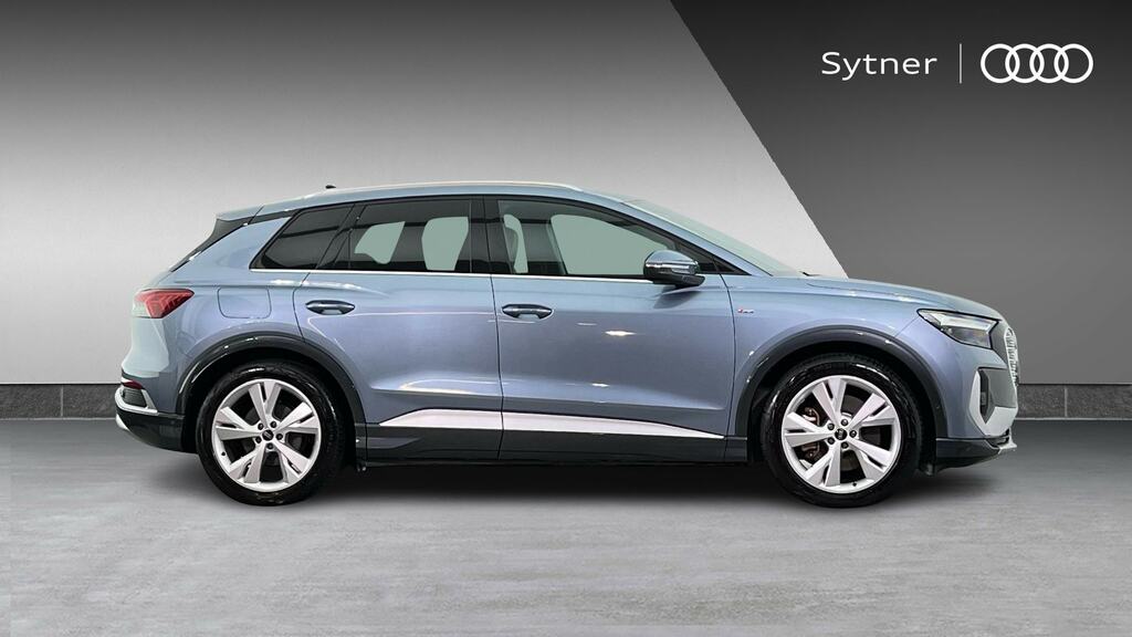 Audi Q4 E Tron 220Kw 50 Quattro 82Kwh S Line Cs Blue #4