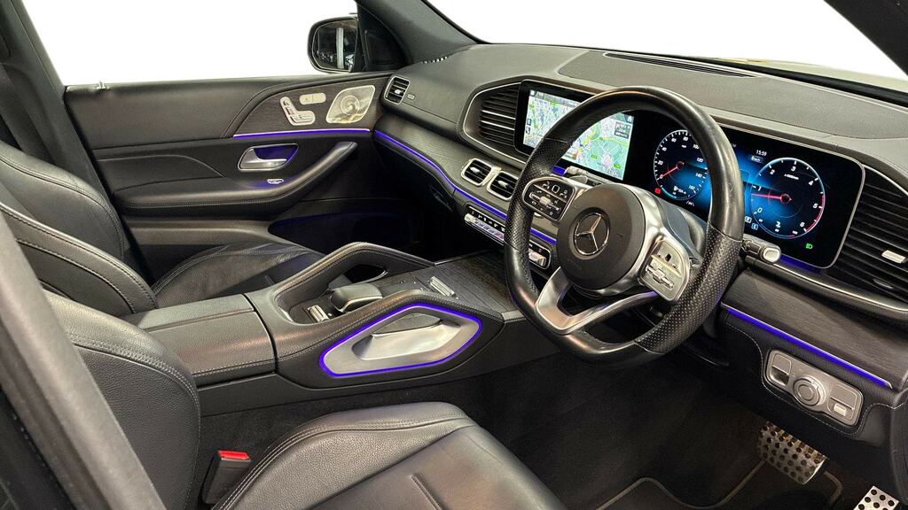 Mercedes-Benz GLE Class Gle 400D 4Matic Amg Line Prem 9G-tron 7 St KE22RPZ Black #3
