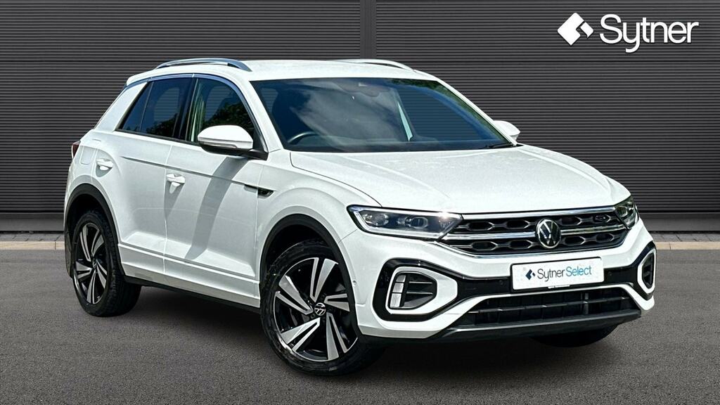 Volkswagen T-Roc 1.5 Tsi R-line Dsg NY73KAE White