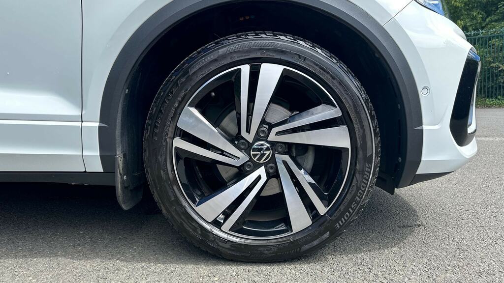 Volkswagen T-Roc 1.5 Tsi R-line Dsg NY73KAE White #5