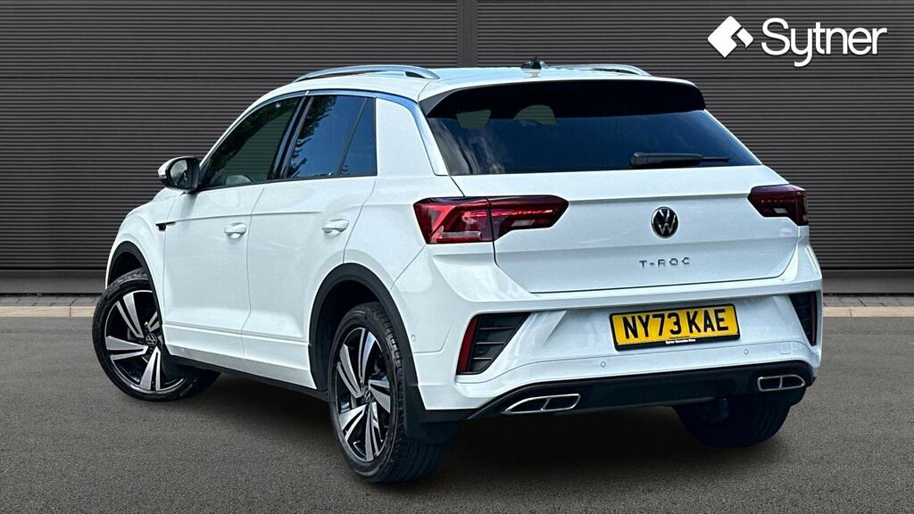Volkswagen T-Roc 1.5 Tsi R-line Dsg NY73KAE White #2