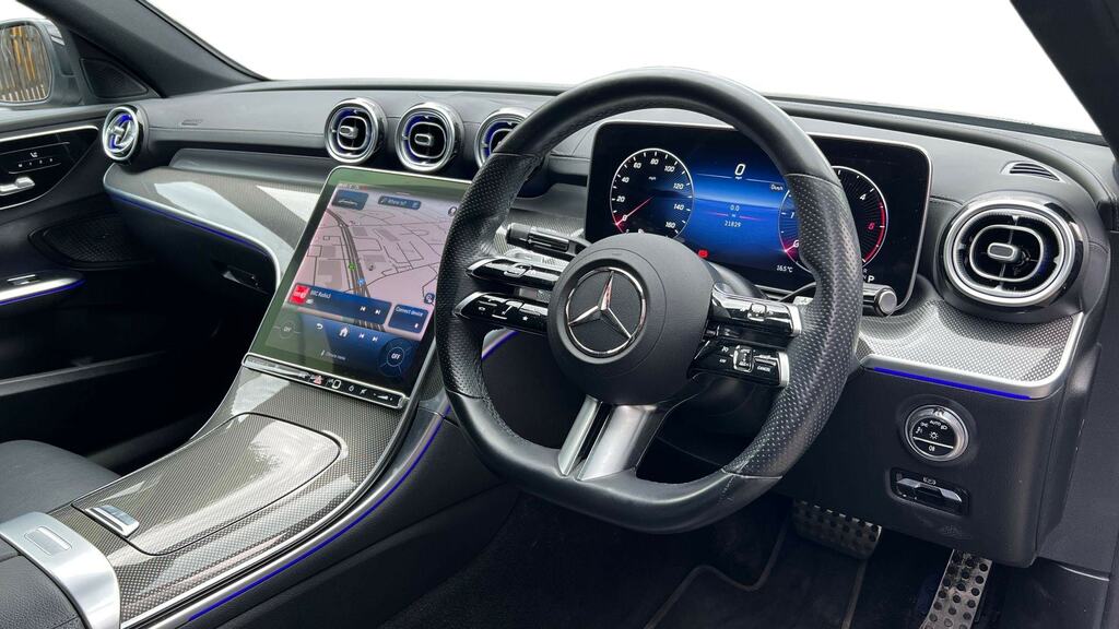 Mercedes-Benz C Class C220d Amg Line Premium 9G-tronic Black #3