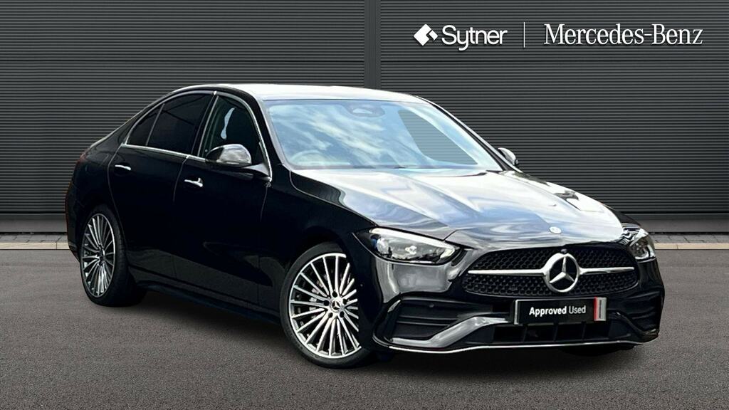 Mercedes-Benz C Class C220d Amg Line Premium 9G-tronic Black