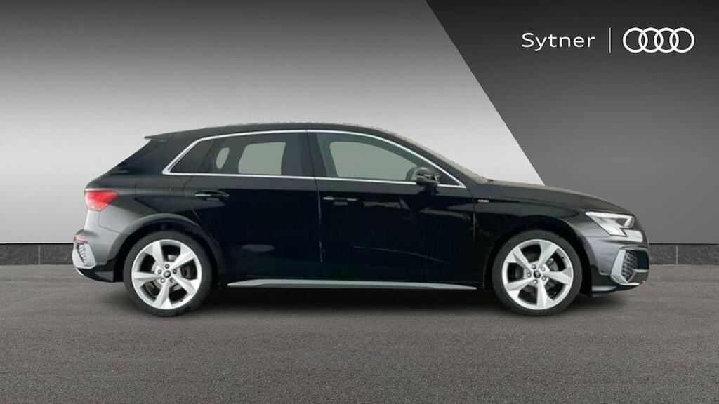 Audi A3 35 Tfsi S Line S Tronic KY73NTK Black #4