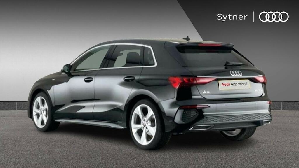 Audi A3 35 Tfsi S Line S Tronic KY73NTK Black #3