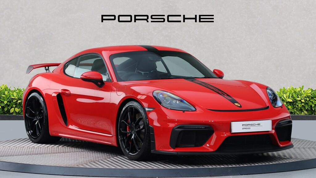 Porsche 718 Cayman 4.0 Gt4 Pdk Red