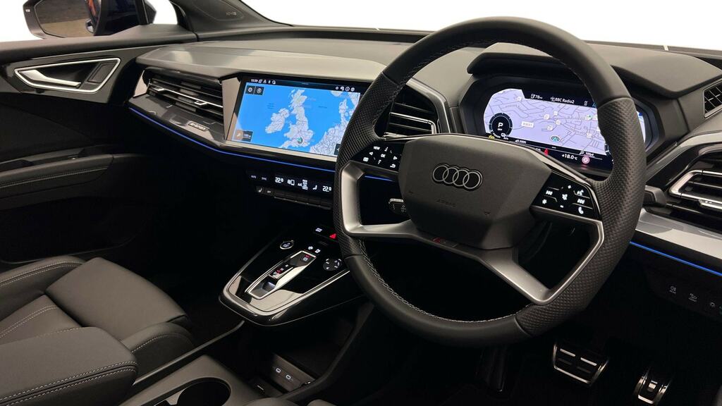 Audi Q4 E Tron 210Kw 45 82Kwh S Line Leathertech Pack RF26CPV Blue #6