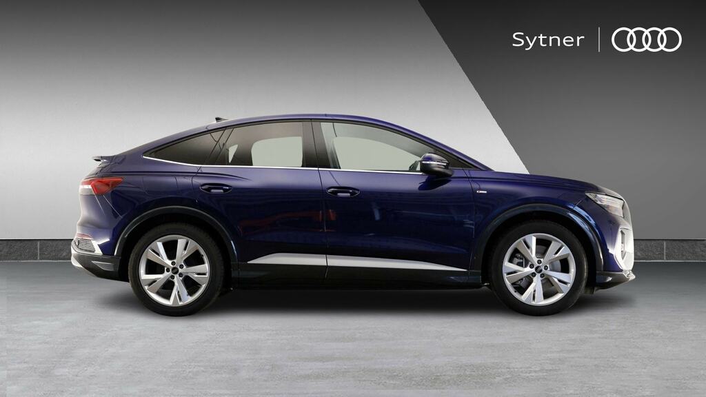 Audi Q4 E Tron 210Kw 45 82Kwh S Line Leathertech Pack RF26CPV Blue #4