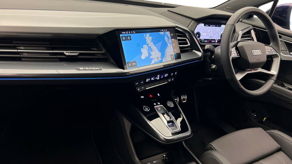 Audi Q4 E Tron 210Kw 45 82Kwh S Line Leathertech Pack RF26CPV Blue #2