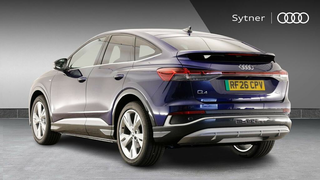 Audi Q4 E Tron 210Kw 45 82Kwh S Line Leathertech Pack RF26CPV Blue #3