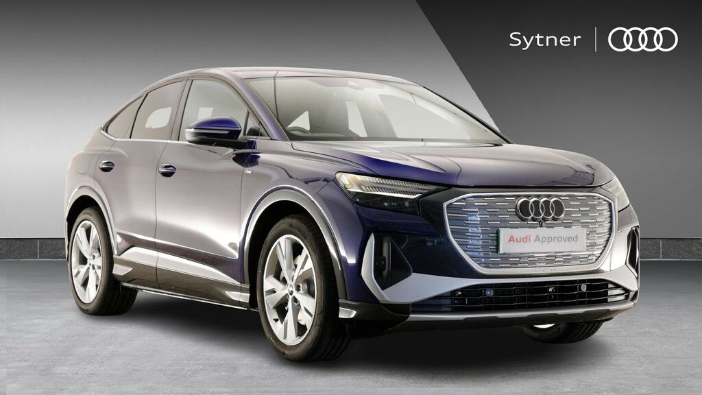 Audi Q4 E Tron 210Kw 45 82Kwh S Line Leathertech Pack Blue