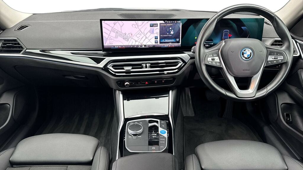 BMW i4 210Kw Edrive35 Sport 70Kwh FL24KHU Black #4