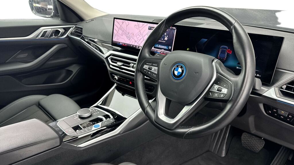 BMW i4 210Kw Edrive35 Sport 70Kwh FL24KHU Black #6
