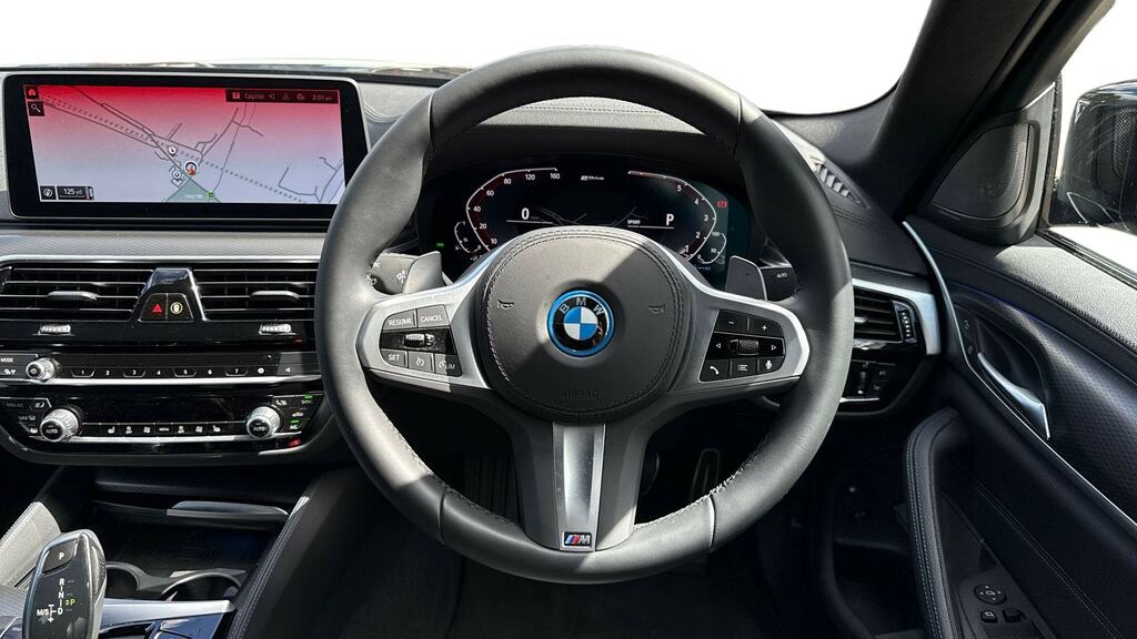 BMW 5 Series 530E M Sport Black #5