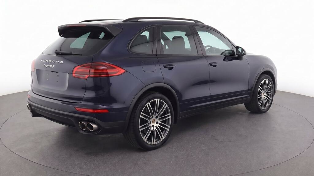 Porsche Cayenne S Tiptronic S Blue #4