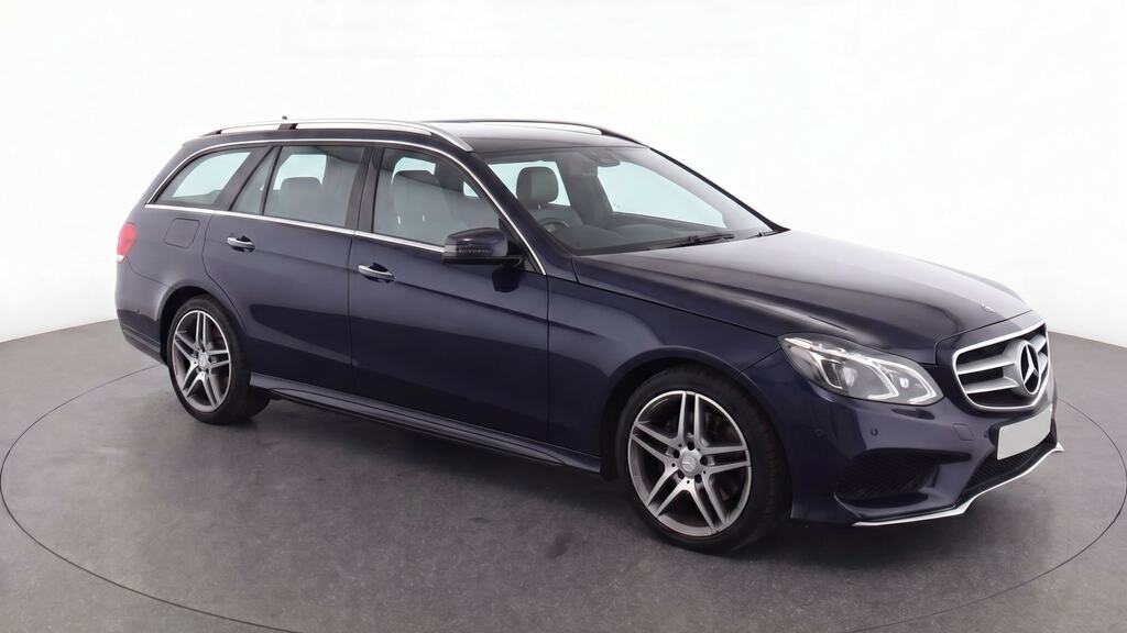 Mercedes-Benz E Class 3.0 E350d V6 Bluetec Amg Line Cabriolet U11218 U Silver #1