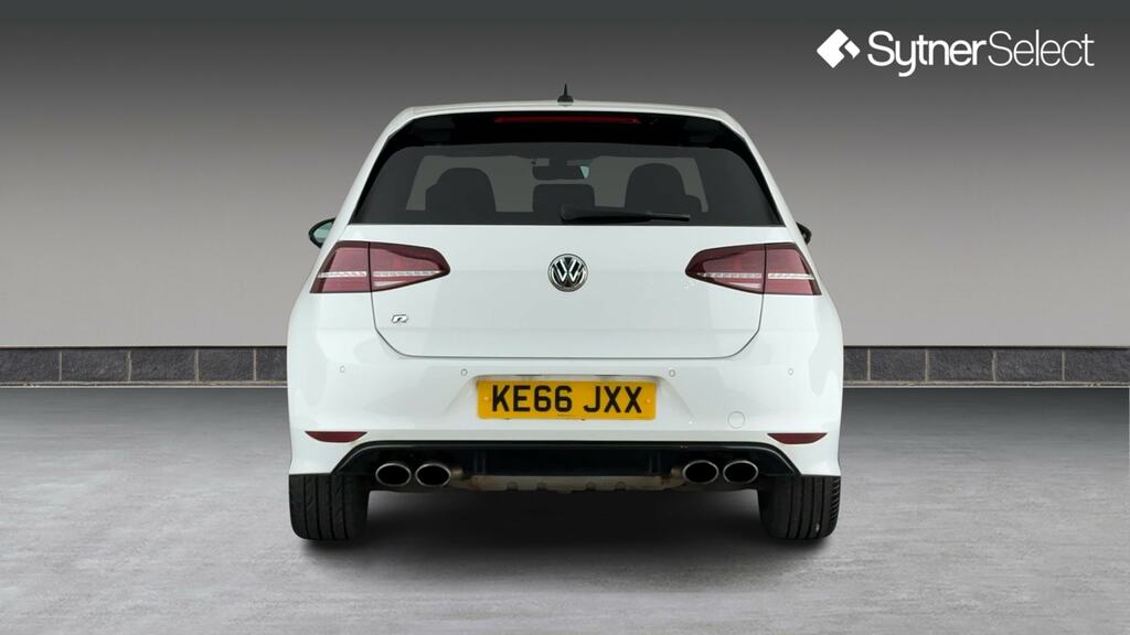 Volkswagen Golf 2.0 Tsi R Dsg KE66JXX White #5